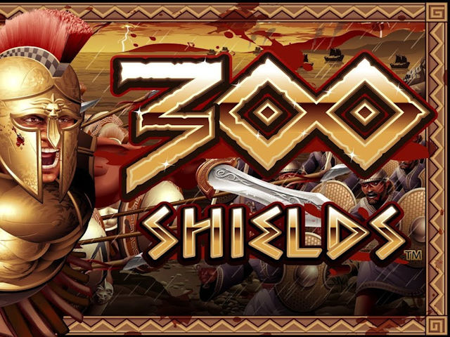 Adventure-themed slot machine 300 Shields