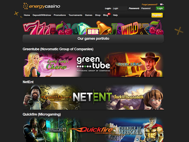 Reviews Of Slots In The EnergyCasino Casino