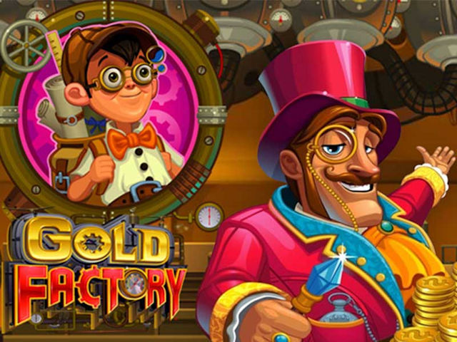 Slot machine with gem symbols Gold Factory