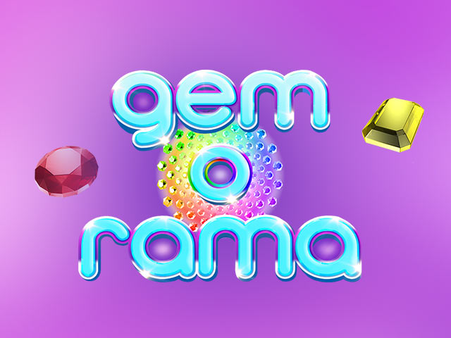 Slot machine with gem symbols Gem-O-Rama