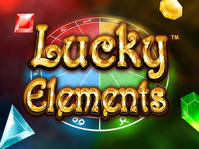 Slot machine with gem symbols Lucky Elements