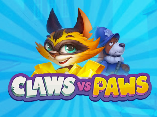 Animal-themed slot machine Claws vs Paws