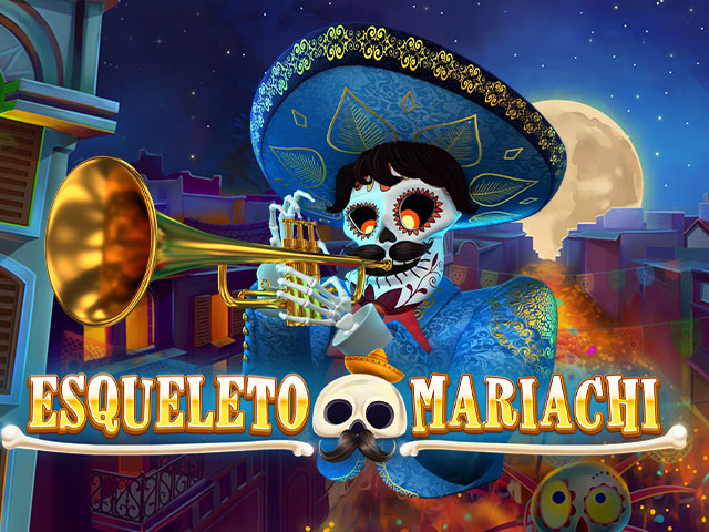 Slot machine with a musical theme Esqueleto Mariachi