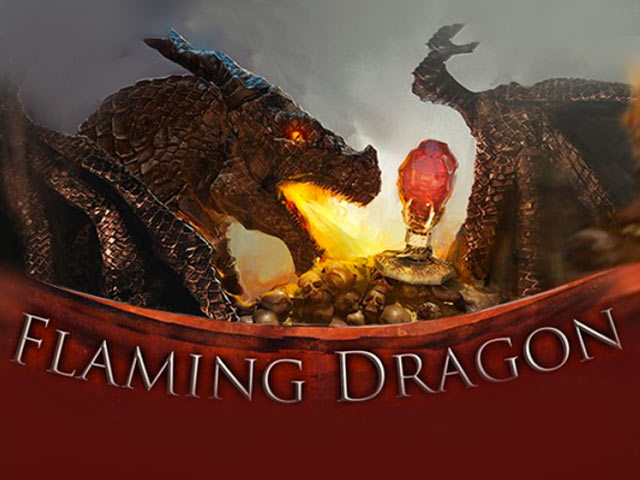 Adventure-themed slot machine Flaming Dragon