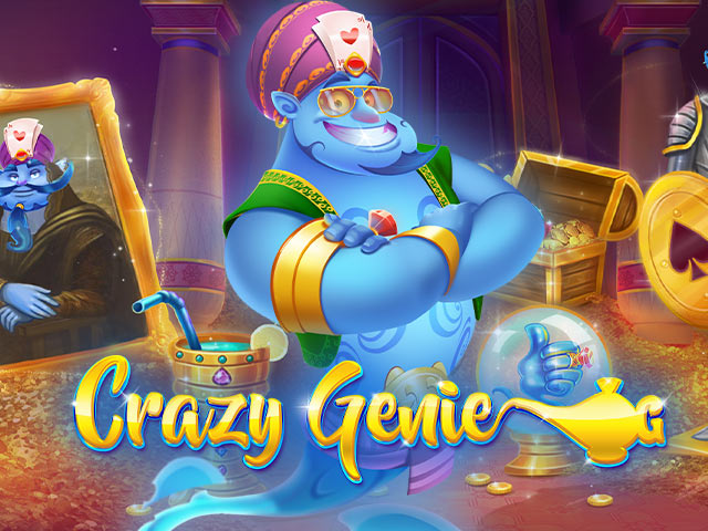 Fairytale-themed slot game Crazy Genie