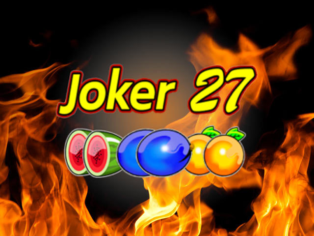 Retro slot machine Joker 27
