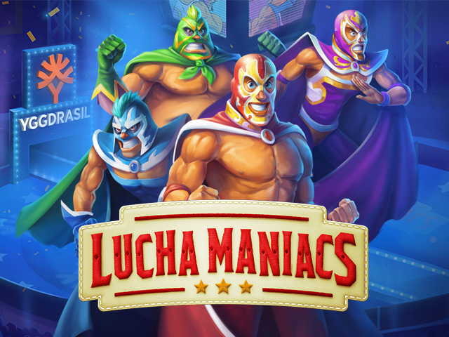 Sports themed slot machine Lucha Maniacs