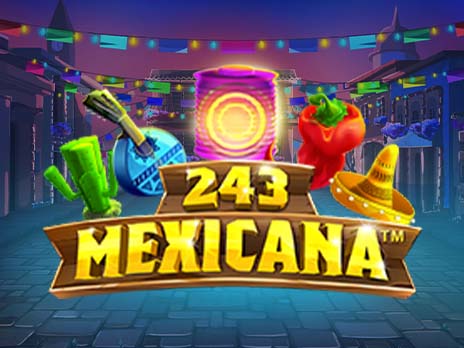 Slot machine with a musical theme 243 Mexicana
